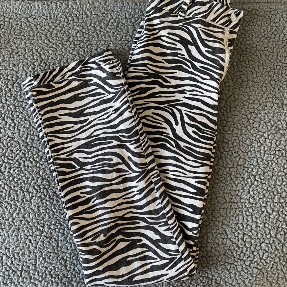 zebra pants